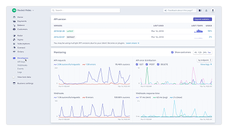 Stripe Payment Dashboard and Usability Patterns